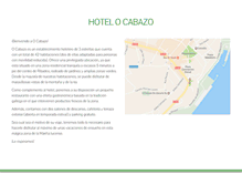 Tablet Screenshot of hotelocabazo.com